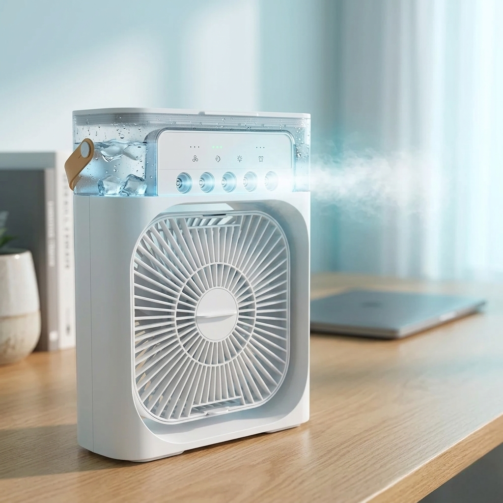 ChillSnap™ | Portable Mini Fan Cooler